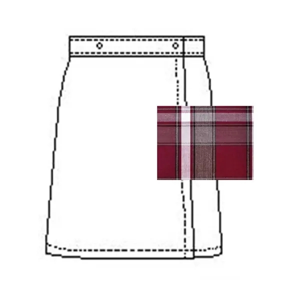 A+ Uniforms Skirts/Skorts - Girls Blend Plaid Skorts... from ASI 86018 Scrub Authority / Uniform Stores
