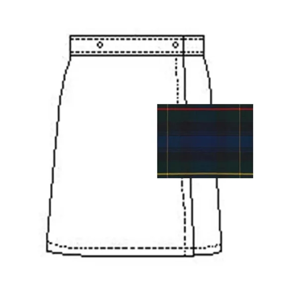 A+ Uniforms Skirts/Skorts - Girls Blend Plaid Skorts... from ASI 86018 Scrub Authority / Uniform Stores