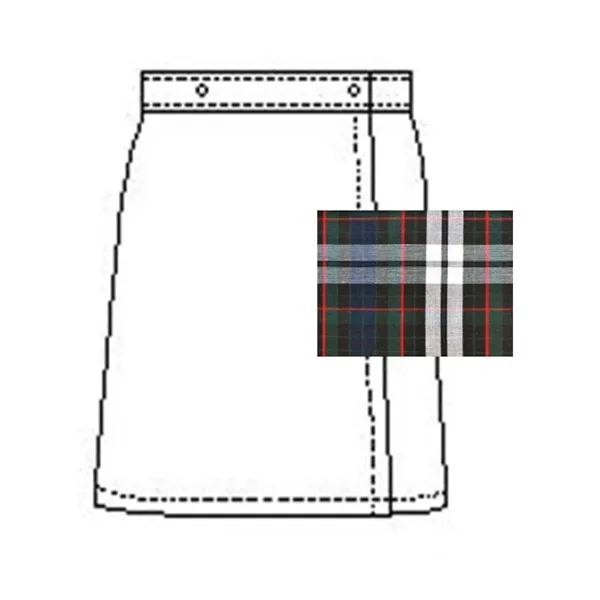 A+ Uniforms Skirts/Skorts - Girls Blend Plaid Skorts... from ASI 86018 Scrub Authority / Uniform Stores