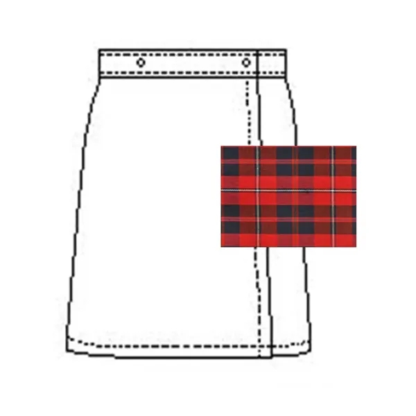A+ Uniforms Skirts/Skorts - Girls Blend Plaid Skorts... from ASI 86018 Scrub Authority / Uniform Stores