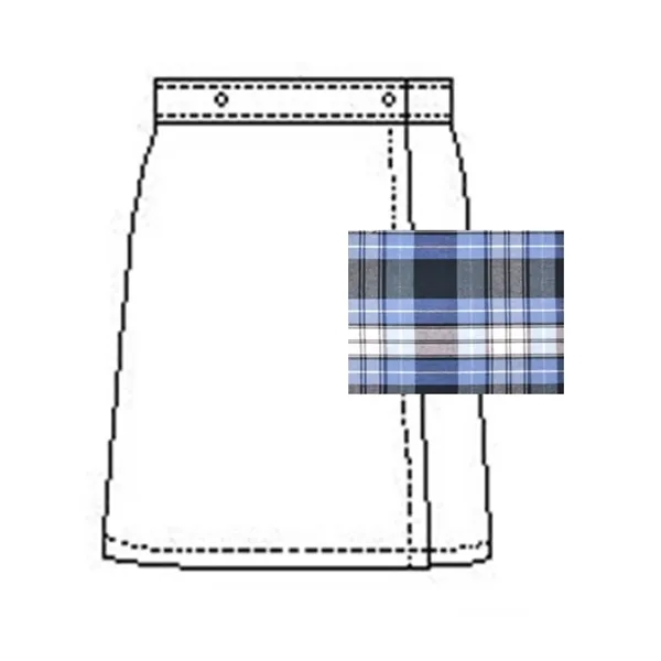 A+ Uniforms Skirts/Skorts - Girls Blend Plaid Skorts... from ASI 86018 Scrub Authority / Uniform Stores