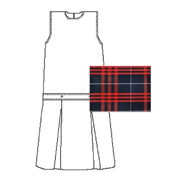 A+ Uniforms Skirts/Skorts - Girls Polyester Plaids Jumper... from ASI 86018 Scrub Authority