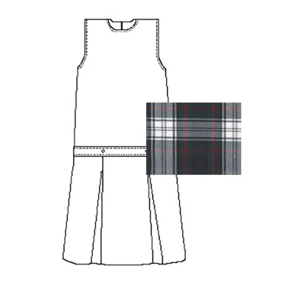 A+ Uniforms Skirts/Skorts - Girls Polyester Plaids Jumper... from ASI 86018 Scrub Authority