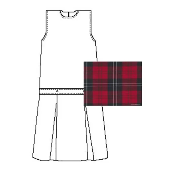 A+ Uniforms Skirts/Skorts - Girls Polyester Plaids Jumper... from ASI 86018 Scrub Authority