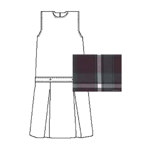 A+ Uniforms Skirts/Skorts - Girls Polyester Plaids Jumper... from ASI 86018 Scrub Authority