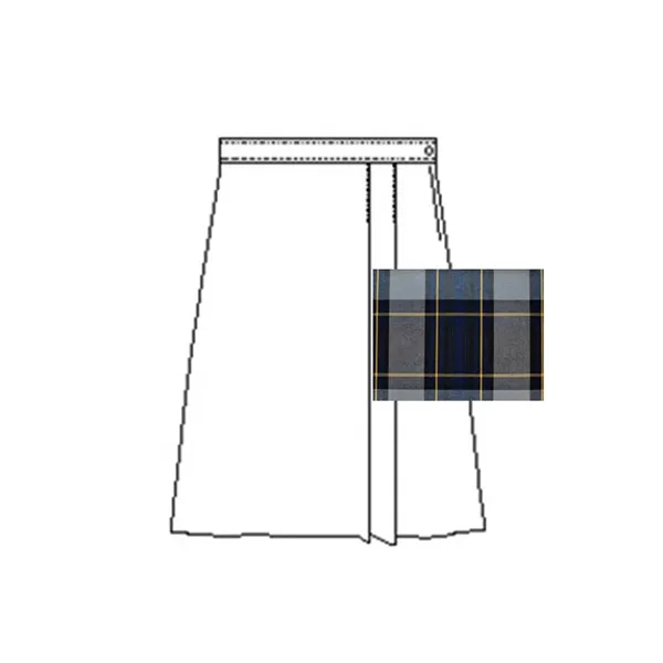 A+ Uniforms - Girls Pocketless Blend Plaids Skort... from ASI 86018 Scrub Authority / Uniform Stores