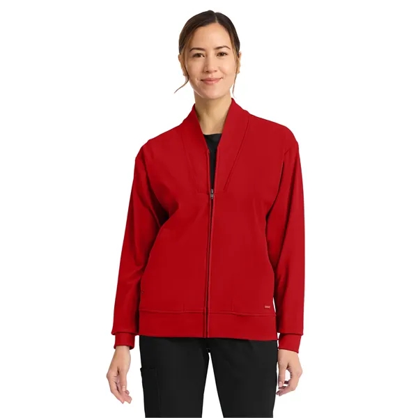 Cherokee - Cherokee Achieve - Women's 2-Pocket Warm-Up Ja...... from ASI 86018 Scrub Authority