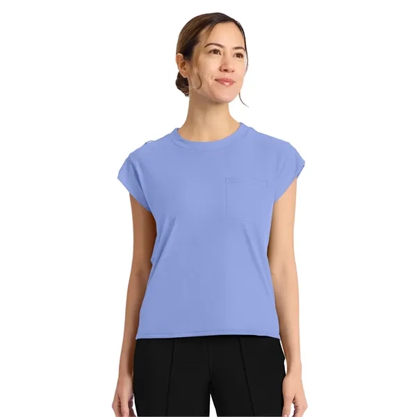 Cherokee - Cherokee Achieve - Women's 1-Pocket Crew Neck ...... from ASI 86018 Scrub Authority