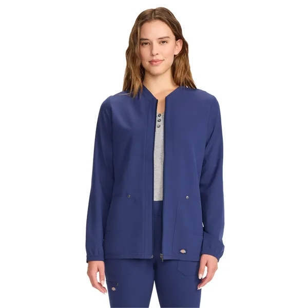 Dickies - EDS NXT - Women's 2-Pocket Front-Zip Jacket... from ASI 86018 Scrub Authority / Uniform Stores