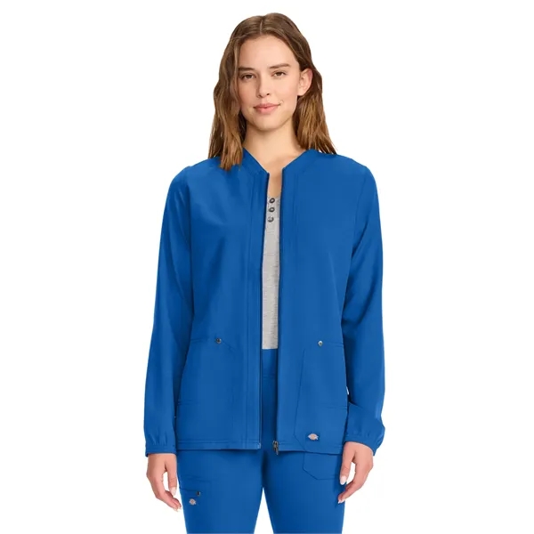 Dickies - EDS NXT - Women's 2-Pocket Front-Zip Jacket... from ASI 86018 Scrub Authority / Uniform Stores