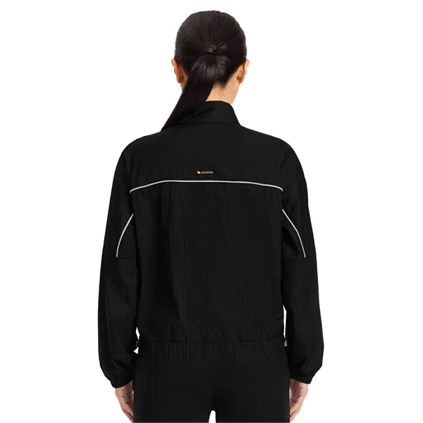 Infinity Lifestyle - Women's 2-Pocket Mock Neck Windbreak...... from ASI 86018 Scrub Authority / Uniform Stores