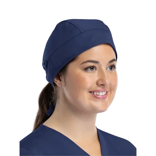 Maevn - Scrub Cap - Unisex Scrub Cap with Button... from ASI 86018 Scrub Authority / Uniform Stores