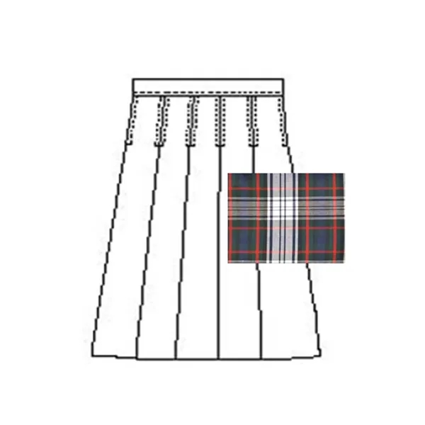 A+ Uniforms - Girls' Model 43 Blend Plaid Skirt... from ASI 86018 Scrub Authority / Uniform Stores