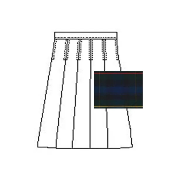 A+ Uniforms - Girls' Model 43 Blend Plaid Skirt... from ASI 86018 Scrub Authority / Uniform Stores
