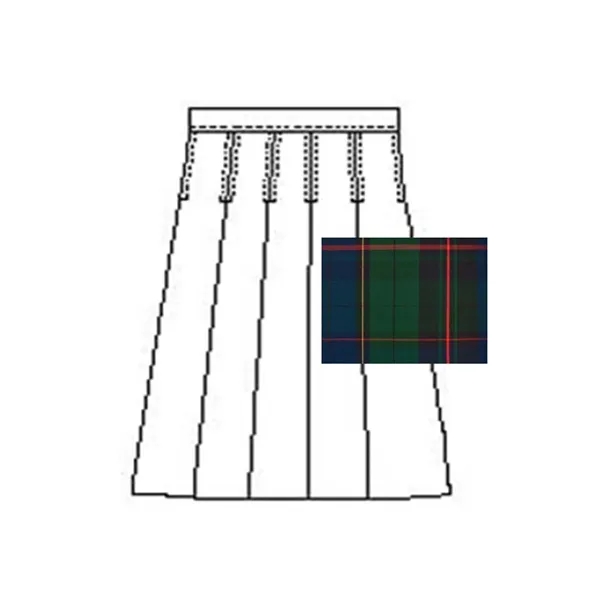 A+ Uniforms - Girls' Model 43 Blend Plaid Skirt... from ASI 86018 Scrub Authority / Uniform Stores