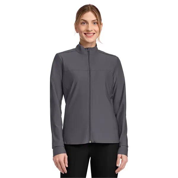 Cherokee - Form - Women's 3-Pocket Warm-up Jacket... from ASI 86018 Scrub Authority / Uniform Stores