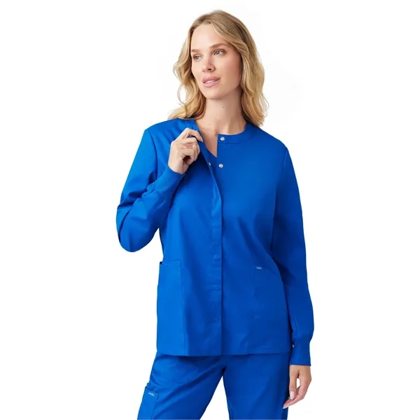 Landau - ProFlex - Women's Three-Pocket Scrub Jacket... from ASI 86018 Scrub Authority / Uniform Stores