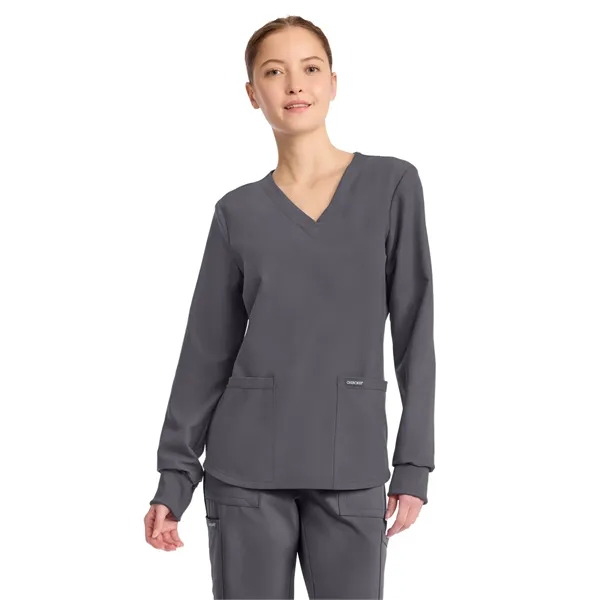 Cherokee - Workwear Originals Ultra - Women's 2-Pocket Lo...... from ASI 86018 Scrub Authority