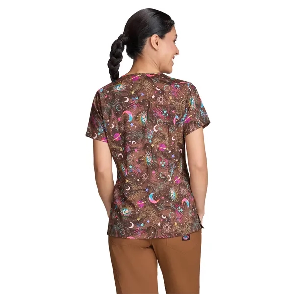 Artist Series - Women's Two-Pocket Print Top... from ASI 86018 Scrub Authority