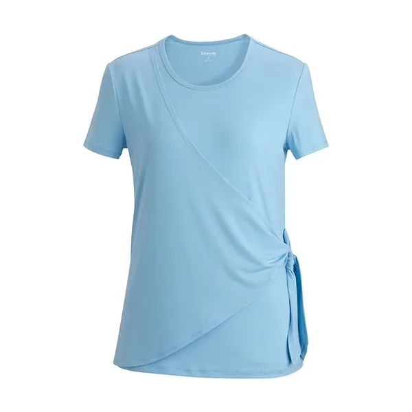 Edwards Garment - Women's Pocketless Soft Wrap Blouse... from ASI 86018 Scrub Authority / Uniform Stores