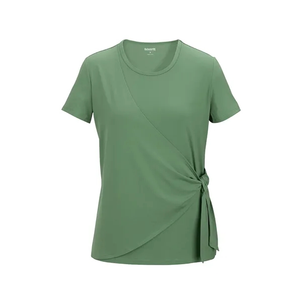 Edwards Garment - Women's Pocketless Soft Wrap Blouse... from ASI 86018 Scrub Authority / Uniform Stores