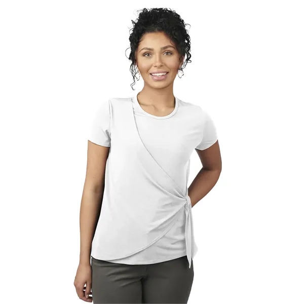 Edwards Garment - Women's Pocketless Soft Wrap Blouse... from ASI 86018 Scrub Authority / Uniform Stores