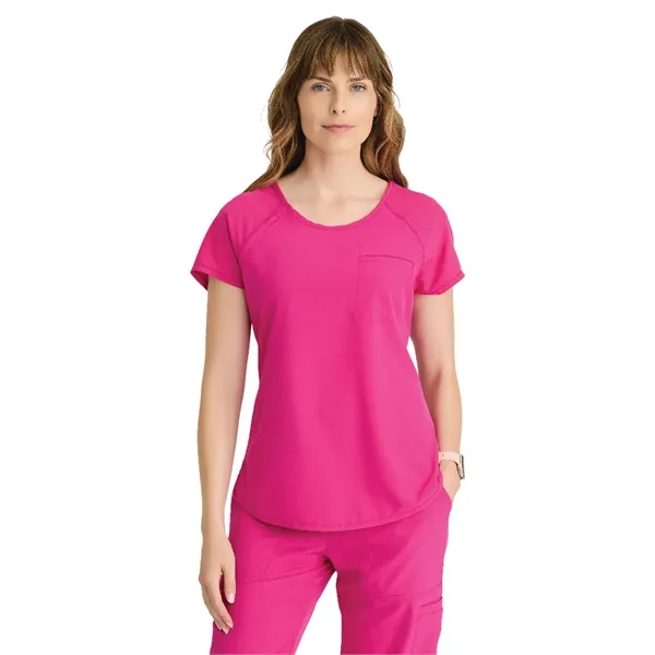 Barco One - Women's One Pocket Swing Relaxed Fit Scrub Top... from ASI 86018 Scrub Authority / Uniform Stores