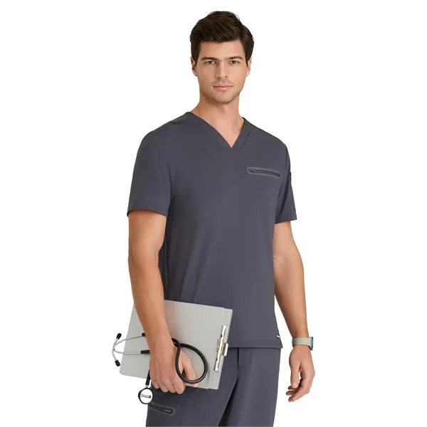 Barco - Grey's Anatomy Knit Stretch - Men's Two Pocket Cl...... from ASI 86018 Scrub Authority