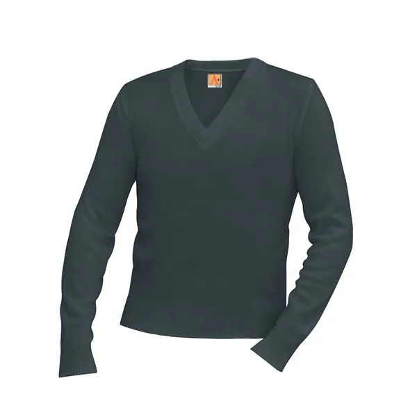 A+ Uniforms - Sweaters - Unisex Jersey V-Neck Long-Sleeve...... from ASI 86018 Scrub Authority