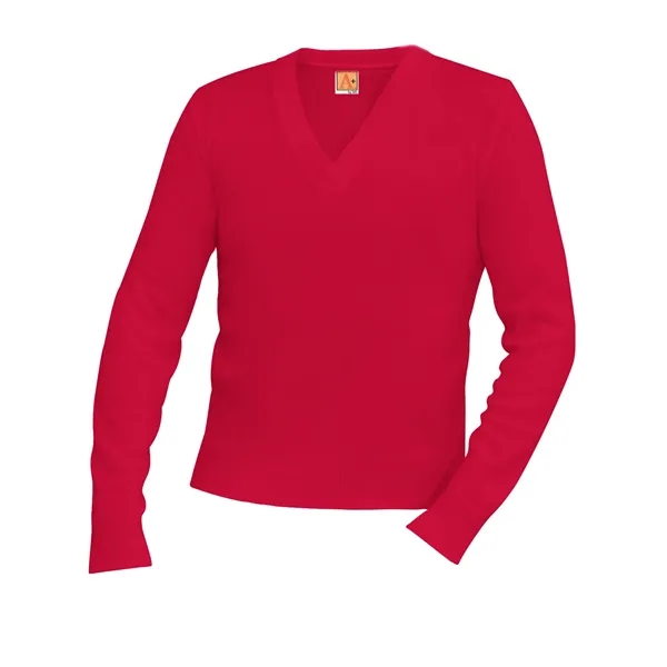 A+ Uniforms - Sweaters - Unisex Jersey V-Neck Long-Sleeve...... from ASI 86018 Scrub Authority