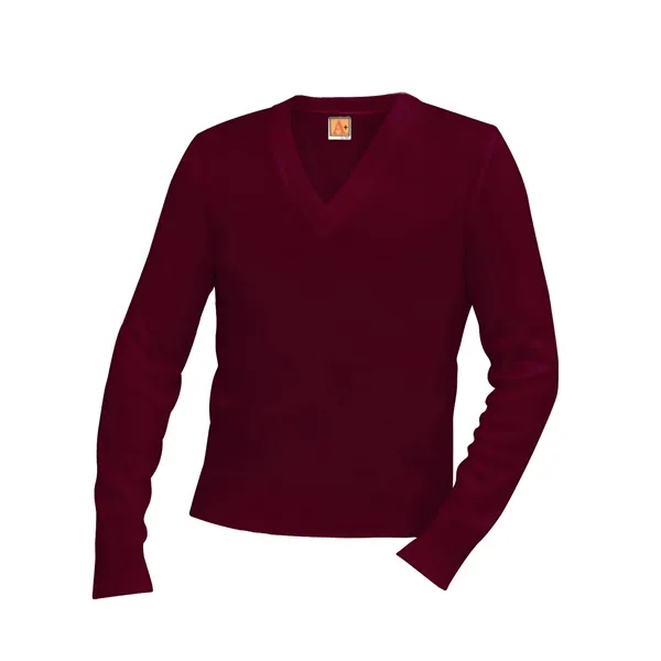 A+ Uniforms - Sweaters - Unisex Jersey V-Neck Long-Sleeve...... from ASI 86018 Scrub Authority