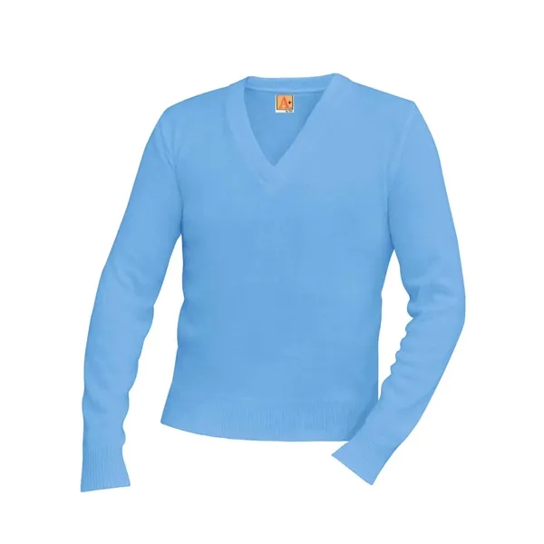 A+ Uniforms - Sweaters - Unisex Jersey V-Neck Long-Sleeve...... from ASI 86018 Scrub Authority