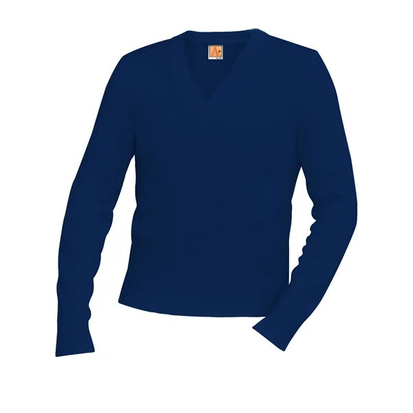 A+ Uniforms - Sweaters - Unisex Jersey V-Neck Long-Sleeve...... from ASI 86018 Scrub Authority