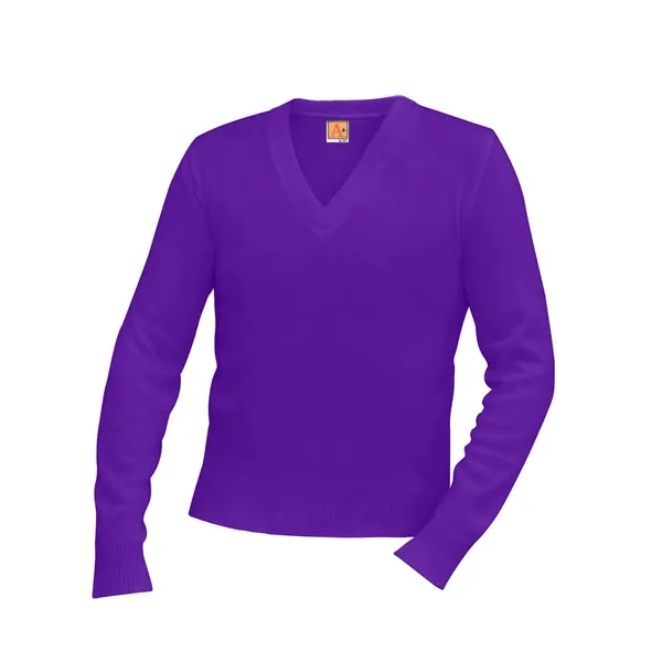 A+ Uniforms - Sweaters - Unisex Jersey V-Neck Long-Sleeve...... from ASI 86018 Scrub Authority