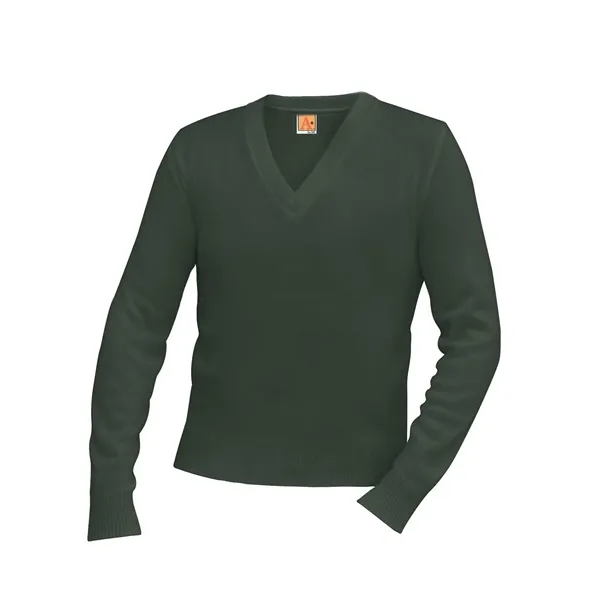A+ Uniforms - Sweaters - Unisex Jersey V-Neck Long-Sleeve...... from ASI 86018 Scrub Authority