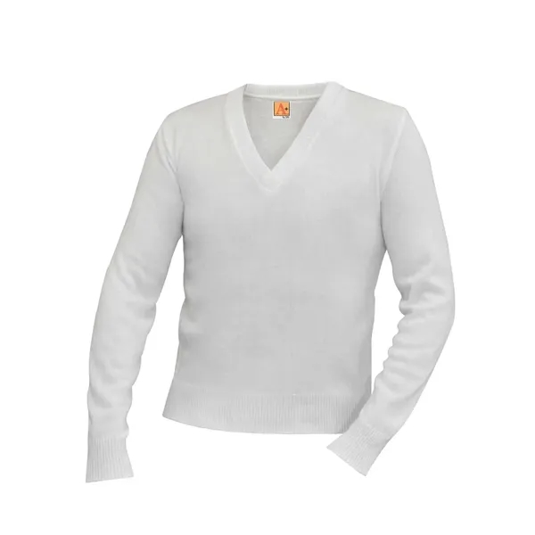 A+ Uniforms - Sweaters - Unisex Jersey V-Neck Long-Sleeve...... from ASI 86018 Scrub Authority