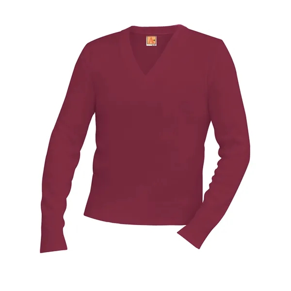 A+ Uniforms - Sweaters - Unisex Jersey V-Neck Long-Sleeve...... from ASI 86018 Scrub Authority