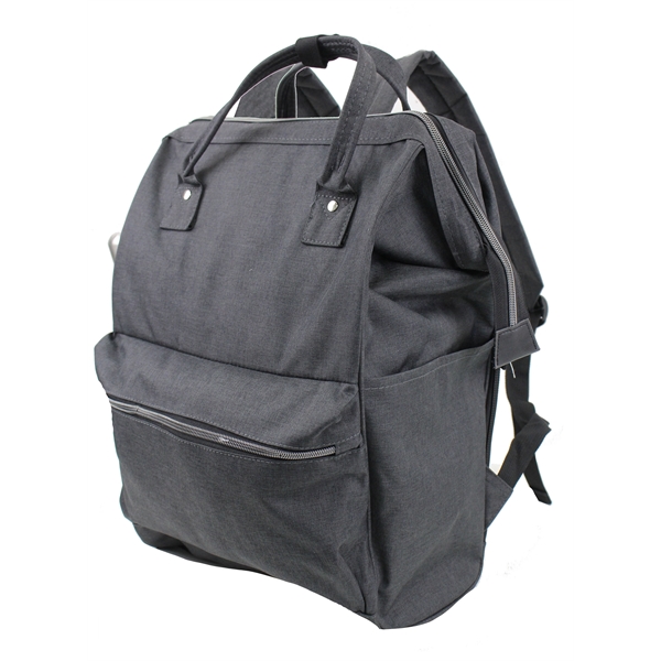 11" x 16" x 7" polyester laptop backpack with zippered closure,... from ASI 37980 Bagworld