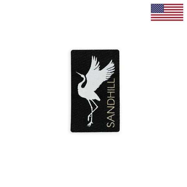 Custom-Woven Polyester Fabric Appliques with a unique blend of customizability, high-end... from ASI 92980 WOV-IN® / Universal Strap/Wov-In Line