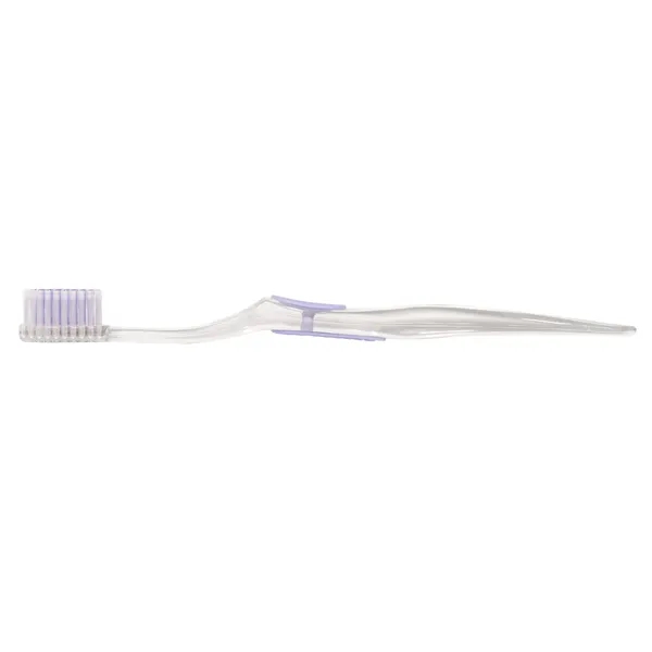 Clear Accent Toothbrush... from ASI 56100 Gemini Ind Inc / Geminiline Arch Promo Group LLC