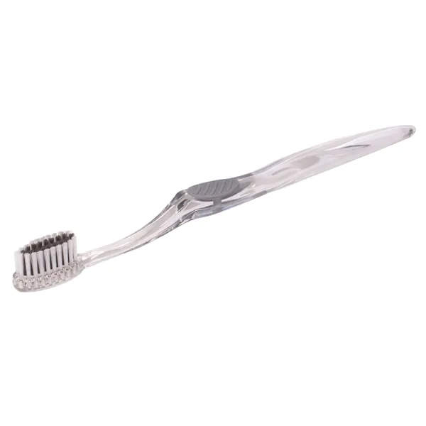 Clear Accent Toothbrush... from ASI 56100 Gemini Ind Inc / Geminiline Arch Promo Group LLC