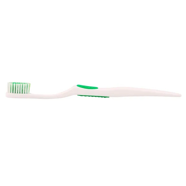 White Accent Toothbrush... from ASI 56100 Gemini Ind Inc / Geminiline Arch Promo Group LLC