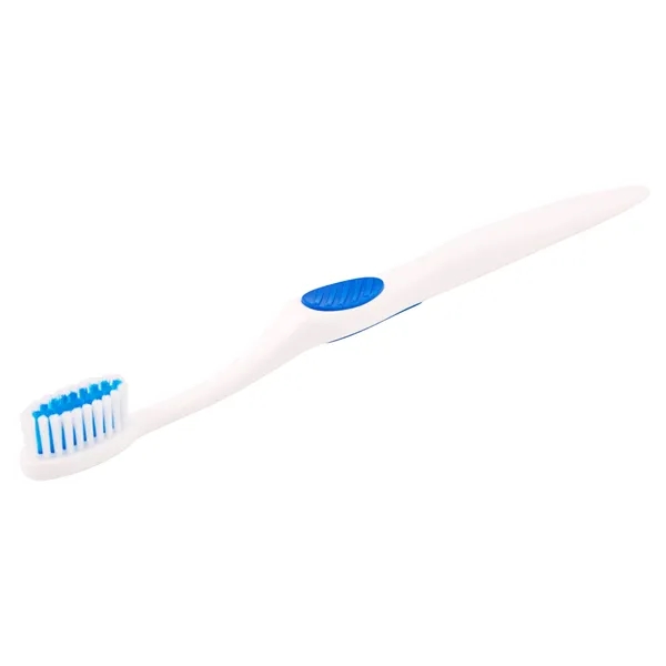 White Accent Toothbrush... from ASI 56100 Gemini Ind Inc / Geminiline Arch Promo Group LLC