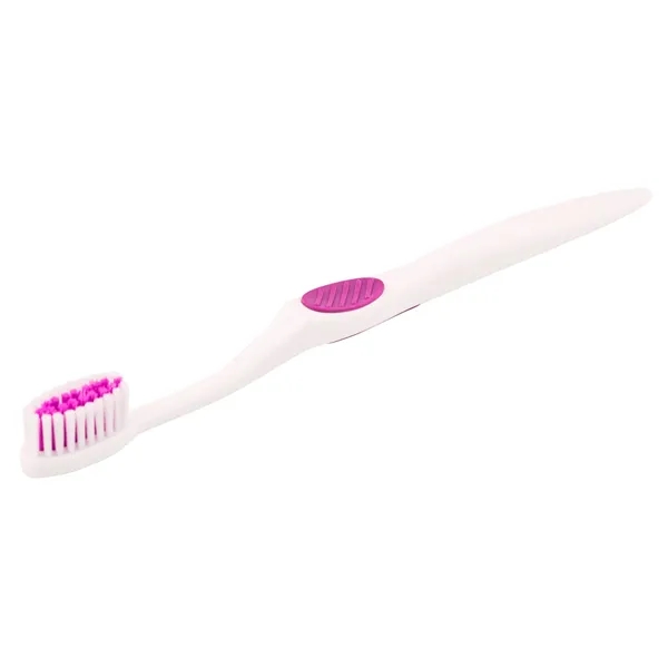 White Accent Toothbrush... from ASI 56100 Gemini Ind Inc / Geminiline Arch Promo Group LLC