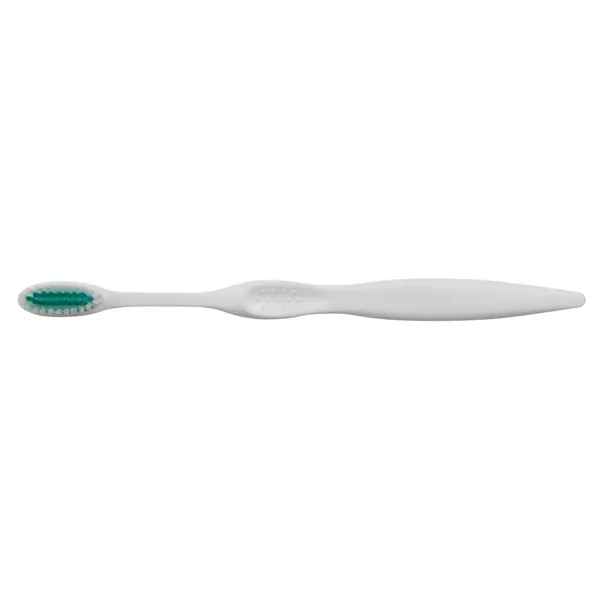 Concept Curve White Toothbrush... from ASI 56100 Gemini Ind Inc / Geminiline Arch Promo Group LLC