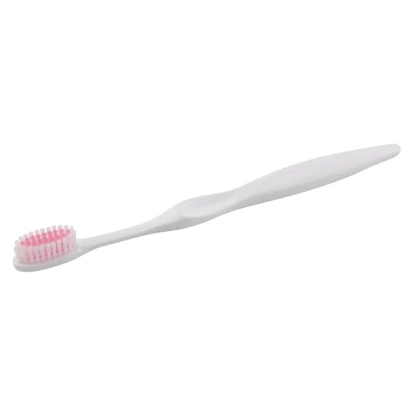 Concept Curve White Toothbrush... from ASI 56100 Gemini Ind Inc / Geminiline Arch Promo Group LLC