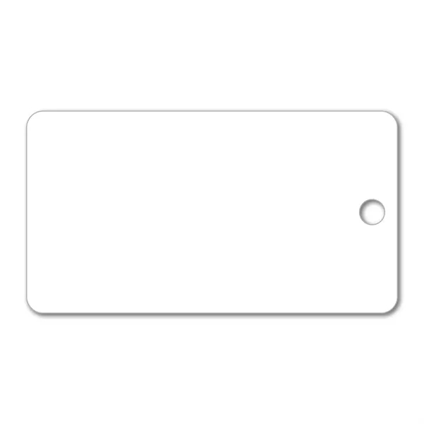 2.75" x 1.5"x .020" Small Rectangle Label Tag available in 1... from ASI 53430 Executive Line / Executive Line® Addyline®