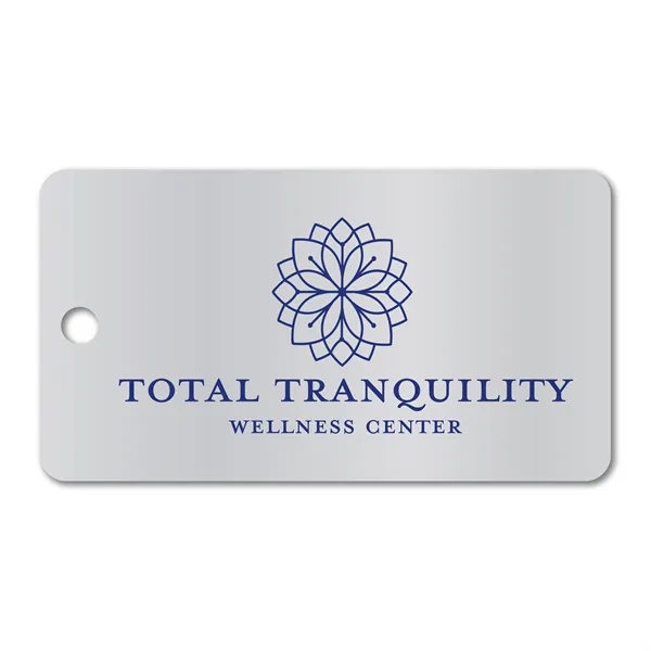 2.75" x 1.5"x .020" Small Rectangle Label Tag available in 1... from ASI 53430 Executive Line / Executive Line® Addyline®