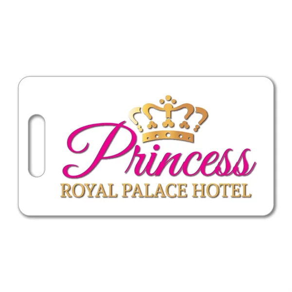 2.75" x 1.5"x .020" Small Rectangle Label Tag available in 1... from ASI 53430 Executive Line / Executive Line® Addyline®