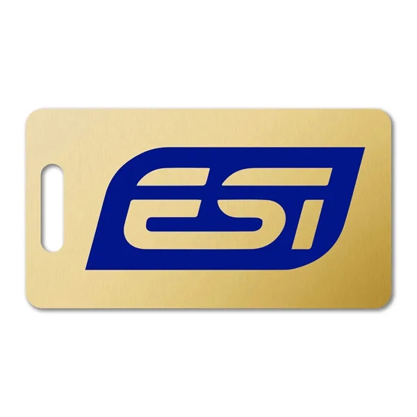 2.75" x 1.5"x .020" Small Rectangle Label Tag available in 1... from ASI 53430 Executive Line / Executive Line® Addyline®